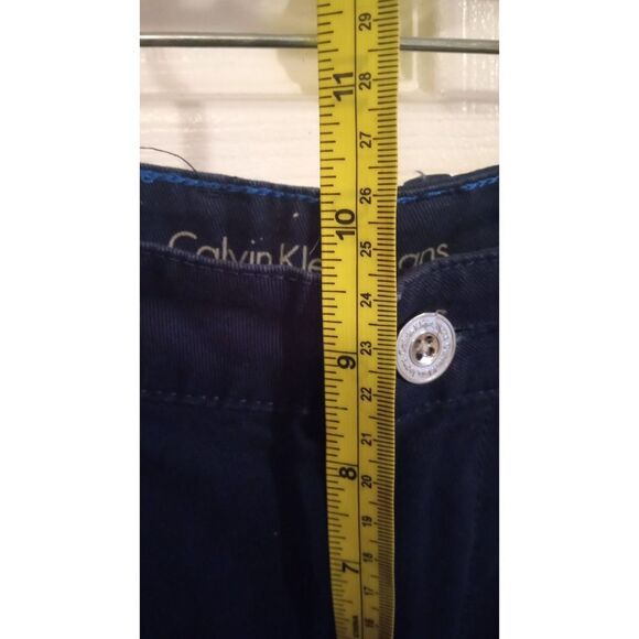 Calvin Klein Women's Dark Blue Slim Straight Fit Jeans Size 16 - Picture 6 of 6